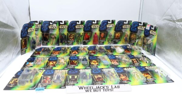 Lot of 28 Star Wars Power of the Force 1996 Hasbro Action Figures NEW SEALED main image