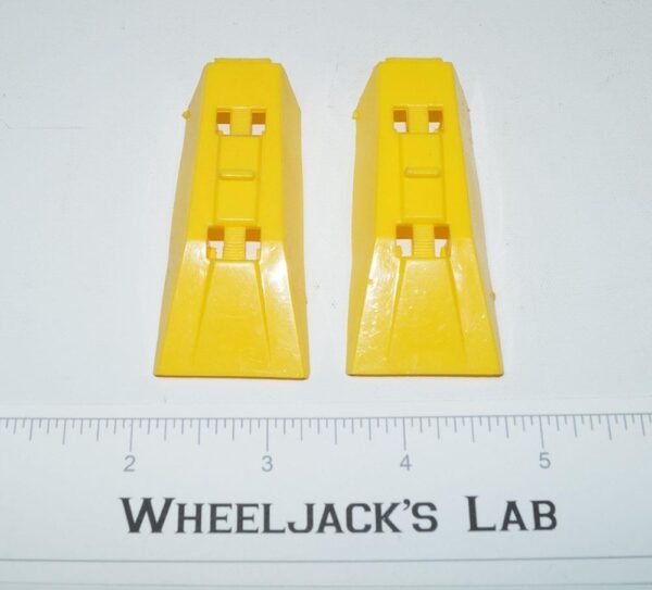 Omega Supreme Large Leg Clips 2x 1985 G1 Transformers Vintage Hasbro main image