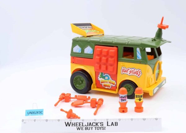 Party Wagon 100% Complete Teenage Mutant Ninja Turtles TMNT 1989 Playmates main image