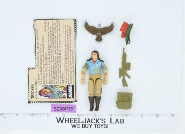 Spirit Tracker V1 100% Complete G.I. Joe 1984 Hasbro Vintage Action Figure main image