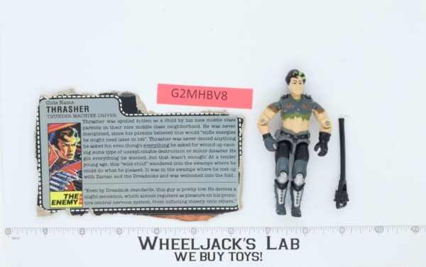 Thrasher V1 100% Complete G.I. Joe 1986 Hasbro Vintage Action Figure main image